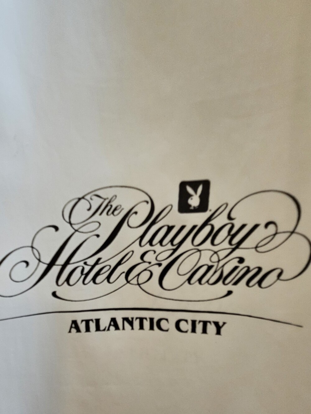 RARE  VINTAGE 1980's PLAYBOY HOTEL/CASINO ATLANTIC CITY EMPLOYEE STAFF JACKET